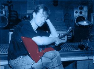 Сергей Богаев в студии. 2004.