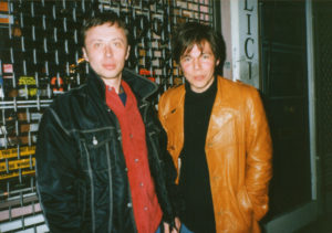 С Ильей Лагутенко, Лондон, апрель 1997. Фото Сергей Сергеев